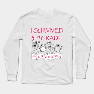 I Survived 3th Grade 2020 Long Sleeve T-Shirt